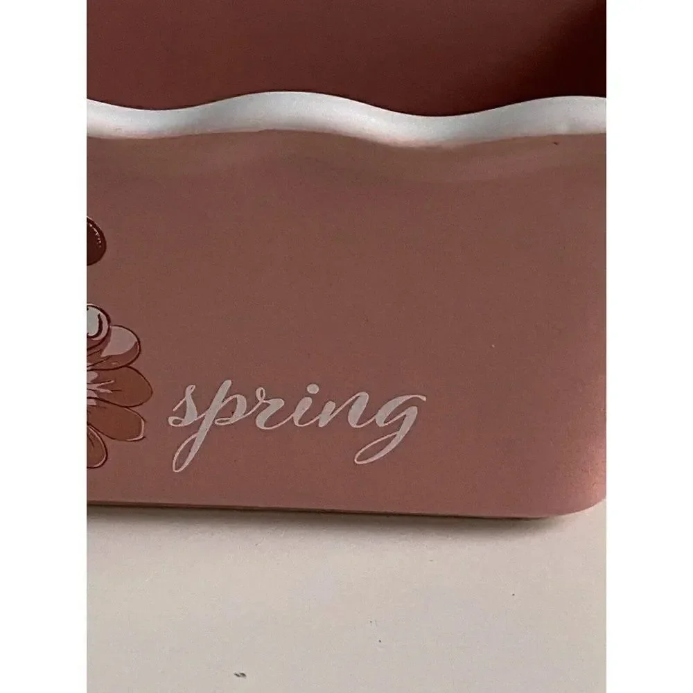 Disney Minnie Mouse Happy‎ Spring Mini Loaf Bread Baking Pan Dish Ceramic New
